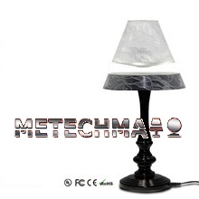 MF1223 Lamp met zwevende lampenkap zwarte voet / marmerlook